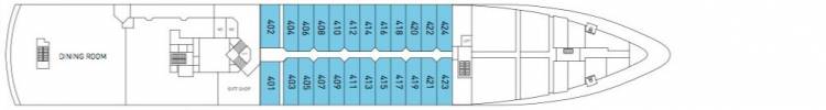 Plan de  Deck 4