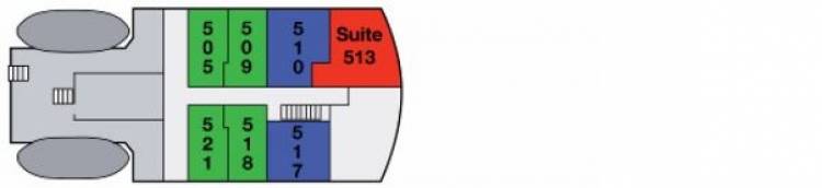 500 level - Upper Deck