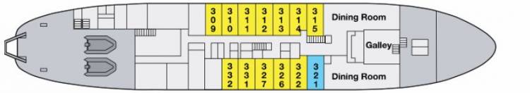 300 level - Main Deck
