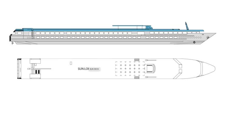 Sun Deck  plan