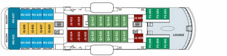Plan de  Deck 6