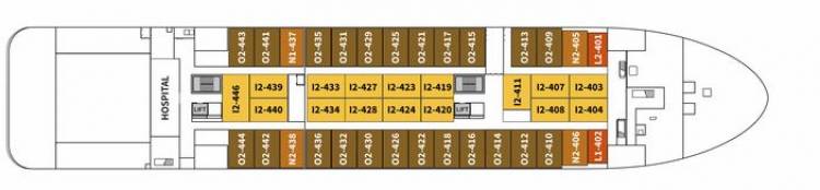 Plan de  Deck 4