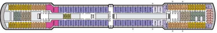 Rotterdam Deck plan