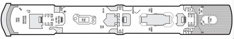 Lido Deck plan