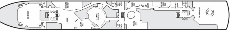 Lower Promenade Deck plan
