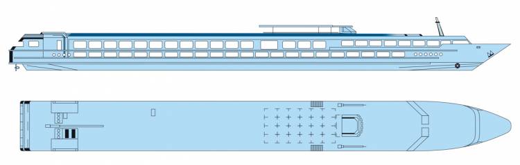Sun Deck plan
