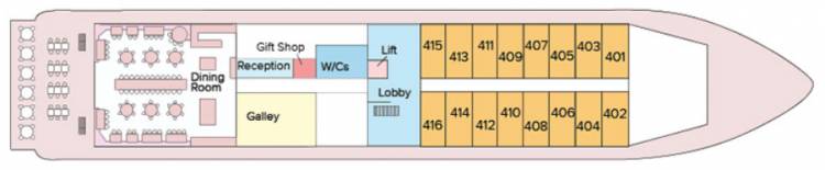 Promenade Deck  plan