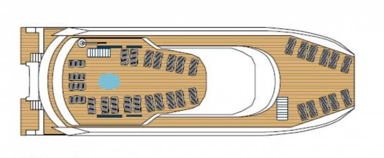 Sun Deck  plan