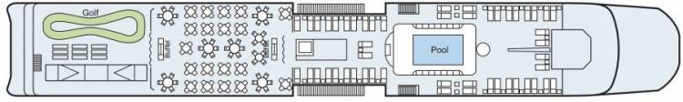 Sun Deck plan