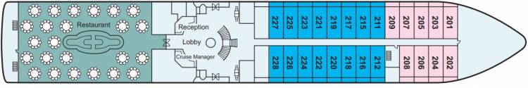 Main Deck plan
