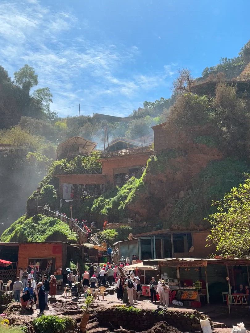 video met klantbeoordeling van Marrakech: 4-daagse tour met kookles en waterval trip