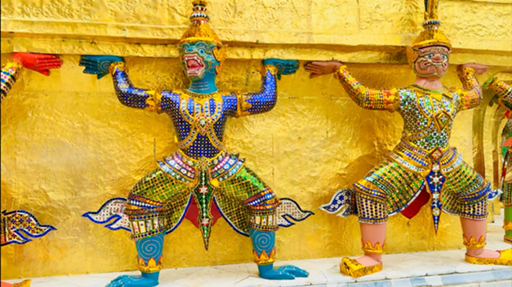 Take a trip through Vietnam, Cambodia, Thailand, and Laos in Southeast Asia. Visit the Grand Palace and floating markets in Bangkok, check out the Cu Chi Tunnels, and the countryside around Hoi An. Don’t forget the monks' alms in Luang Prabang, the temples in Chiang Mai, and the Mekong Delta. Of course, there’s also the Pak Ou Caves, and lively cultures of Angkor Wat. What a journey!