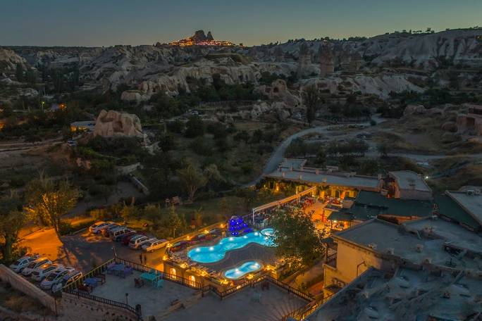 Holiday Cave Hotel top view