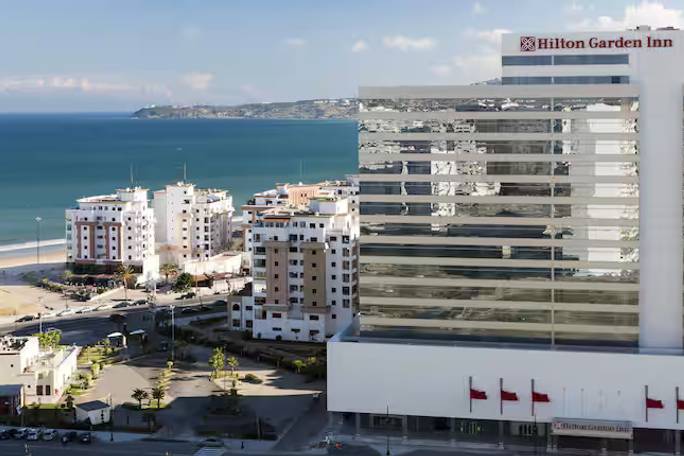 View of the hotel location