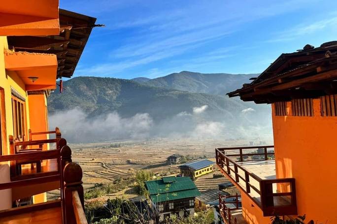 view from Hotel Lobesa 