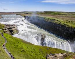 Gullfoss Waterfall