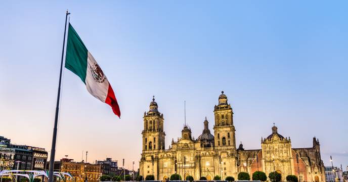 Visit Mexico City Zocalo for Day of the Dead