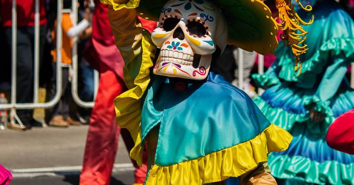 day of the dead in Mexico