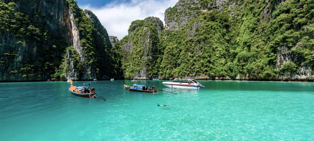 Thailand blue sea