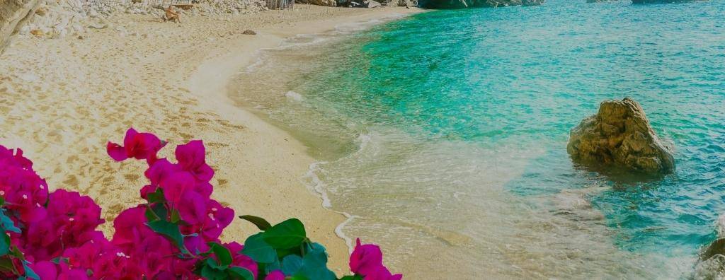 The stunning coastline of Corfu, Greece