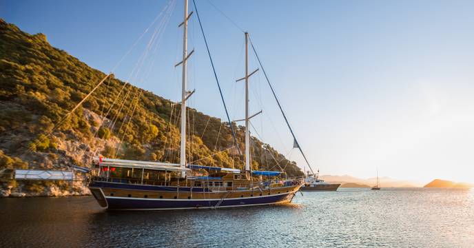 Traditional gulet cruise in Turkey and Croatia