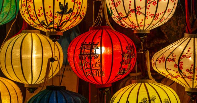 Colorful lanterns