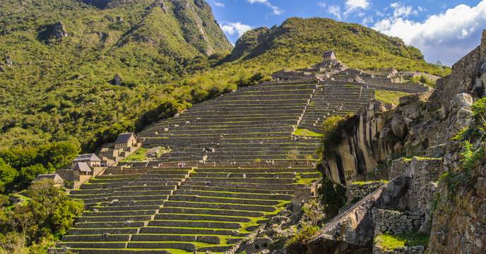 An ancient site in the Sacred Valley