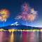 Fireworks at Mount Fuji