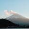 Clear sky over Mount Fuji