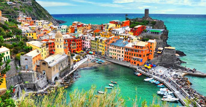 Vernazza, one of Cinque Terre's five villages