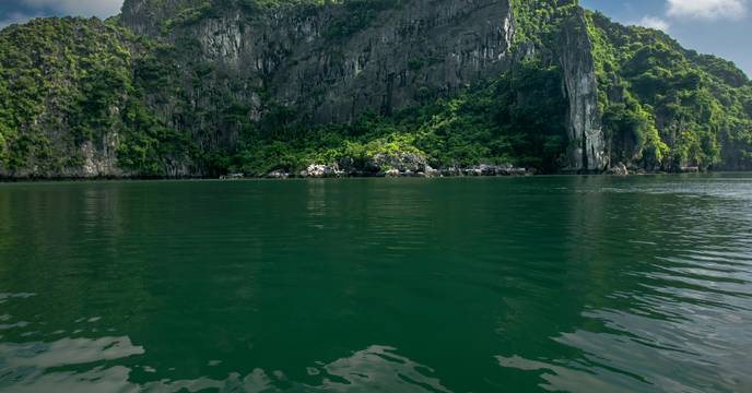 Karsts and emerald water