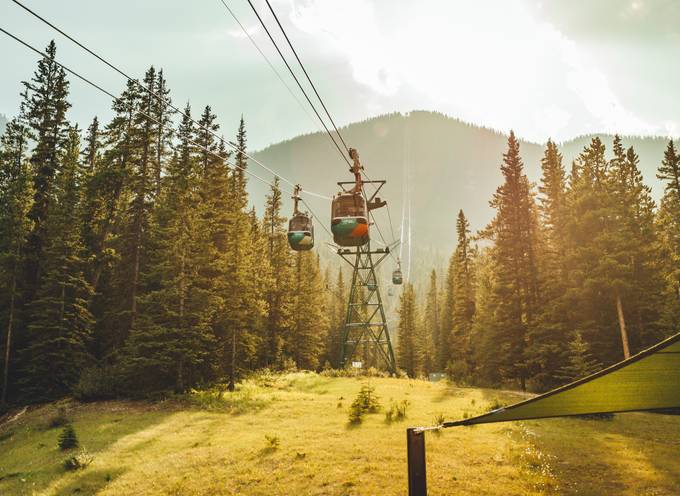 Views from the Banff Gondola