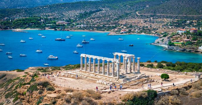 The Acropolis in Athens, Greece