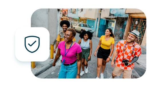 You are covered by our booking protection