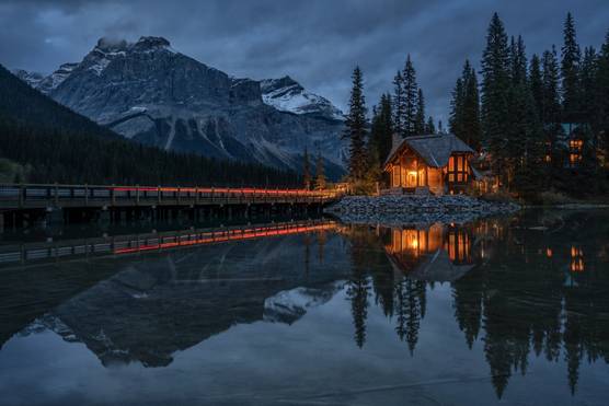 Winter in the Canadian Rockies