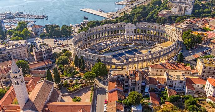 Pula in Istria