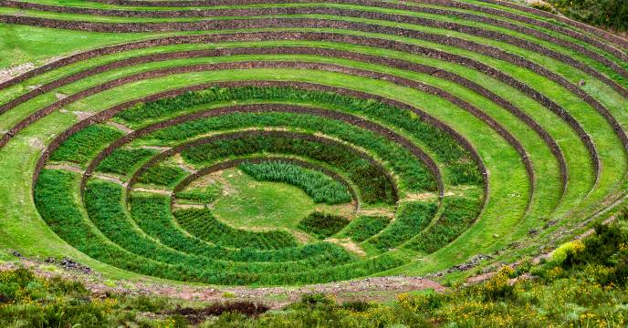 Moray circular teraces