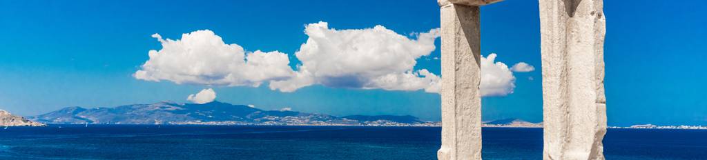 View of the sea and hills