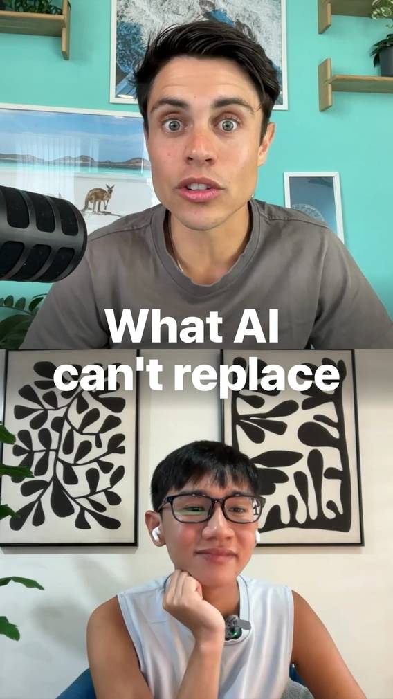 What AI can't replace (Instagram Reel with Orty Flores)