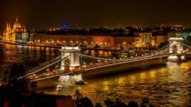 Széchenyi Chain Bridge in Budapest