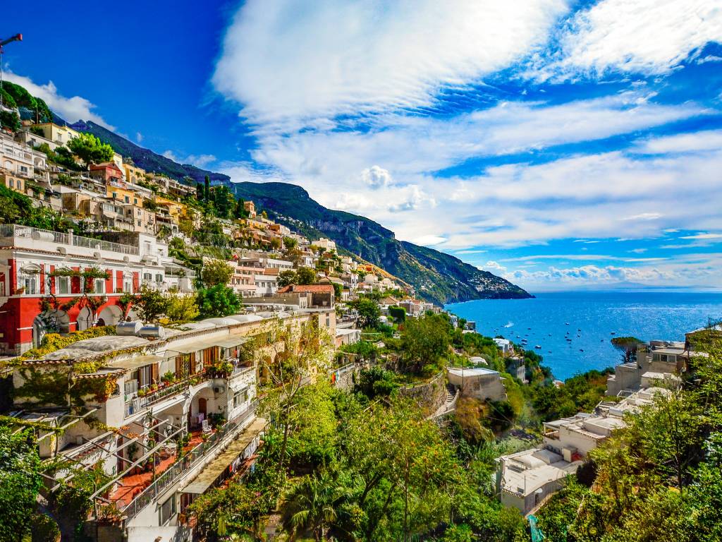 View of the Amalfi Coast