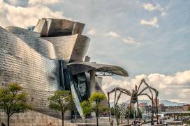 Guggenheim Museum Bilbao is worth a visit while in Bilbao