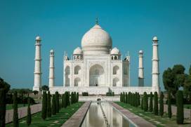 Taj Mahal in Agra, one of the country's most iconic landmarks