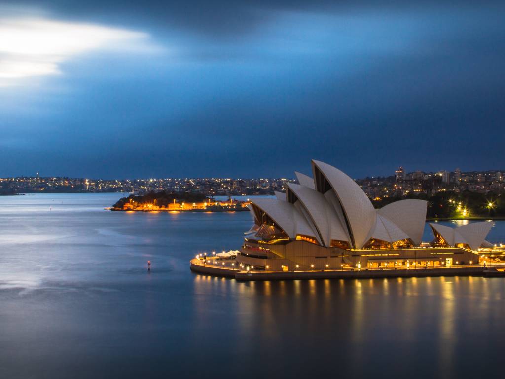 View from Sydney Harbour Bridge, Sydney, Australia