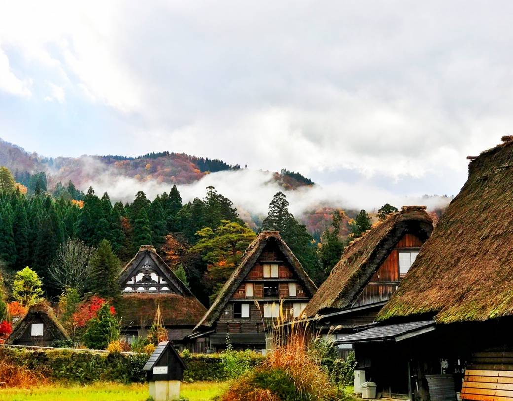 Traditional Thatched Roof Houses