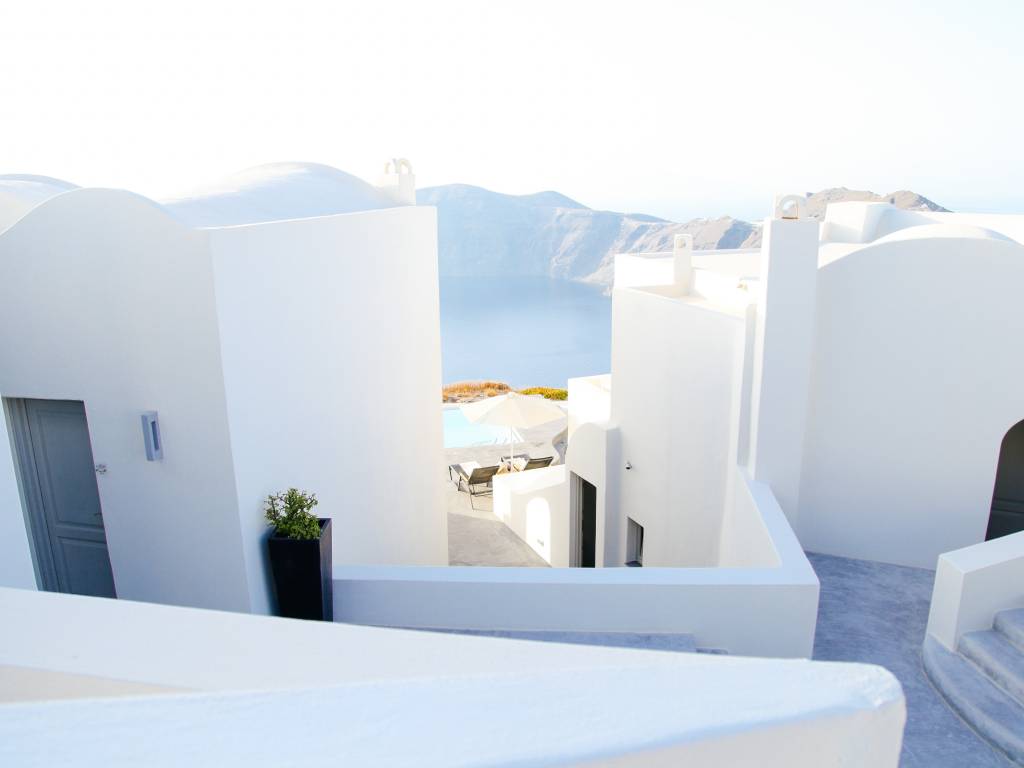 Santorini architecture