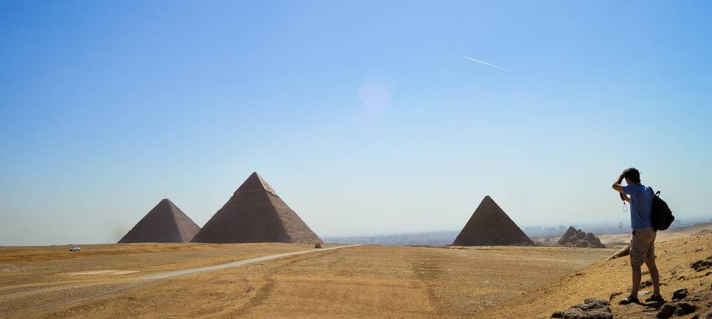 Pyramids in Egypt