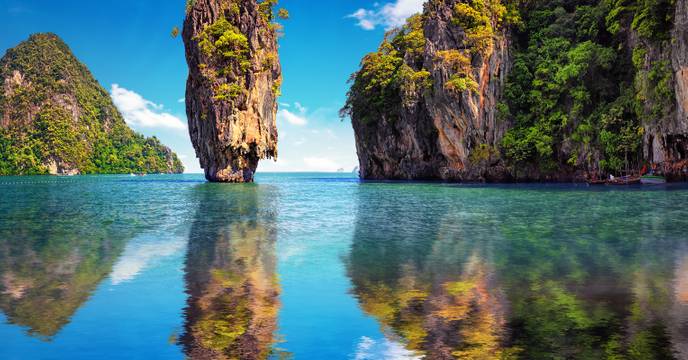 Ao Phang-nga National Park in Thailand