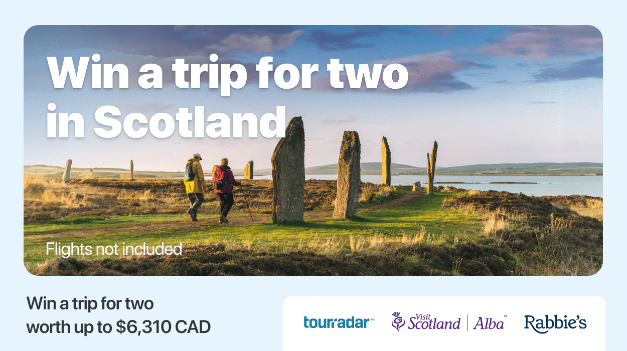 online contests, sweepstakes and giveaways - Trip for two to Scotland
