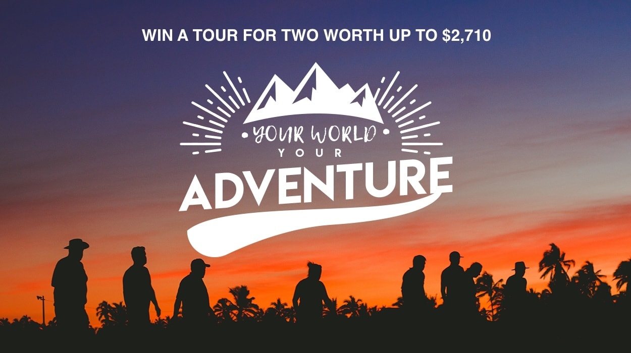online contests, sweepstakes and giveaways - Your World, Your Adventure!